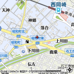 タウニー稲垣周辺の地図