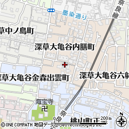 福井荘周辺の地図