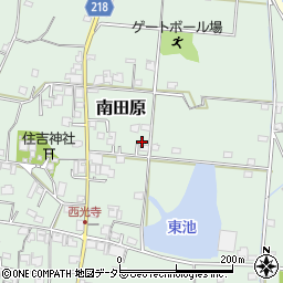 兵庫県神崎郡福崎町南田原1349周辺の地図