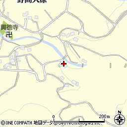 大阪府豊能郡能勢町野間大原110周辺の地図