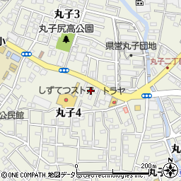 東京海上日動代理店静岡中央周辺の地図