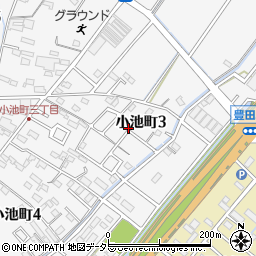 愛知県高浜市小池町3丁目11周辺の地図