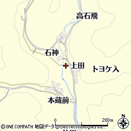 愛知県岡崎市蓬生町周辺の地図