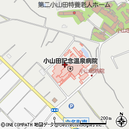 小山田記念温泉病院周辺の地図