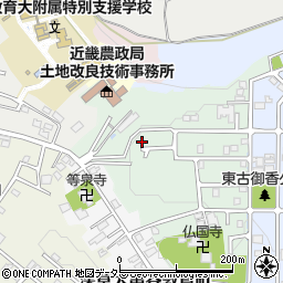 京都府京都市伏見区深草大亀谷古御香町168-8周辺の地図