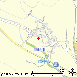 兵庫県姫路市夢前町護持946周辺の地図