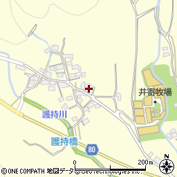 兵庫県姫路市夢前町護持812周辺の地図