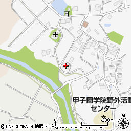 兵庫県三田市東山221周辺の地図