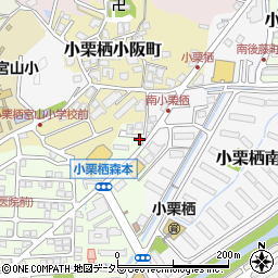 京都府京都市伏見区小栗栖森本町1-5周辺の地図