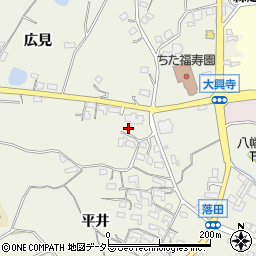 愛知県知多市大興寺平井206周辺の地図