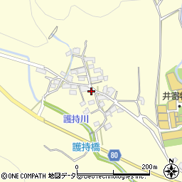 兵庫県姫路市夢前町護持948-1周辺の地図