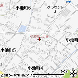 小池町三丁目周辺の地図