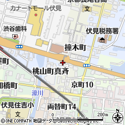 真斉公園周辺の地図