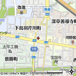 京都府京都市伏見区鳥羽町697周辺の地図
