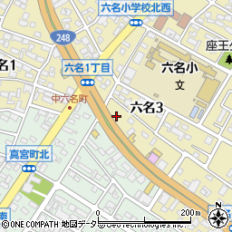株式会社ジャクエツ　岡崎店周辺の地図