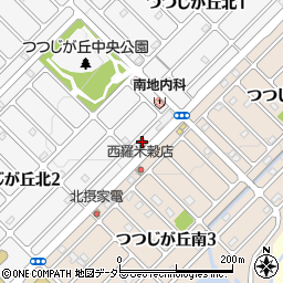 三田つつじが丘郵便局周辺の地図