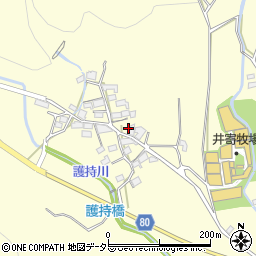 兵庫県姫路市夢前町護持850周辺の地図