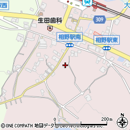 兵庫県三田市下相野424周辺の地図