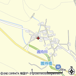 兵庫県姫路市夢前町護持944周辺の地図