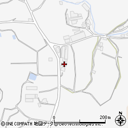 兵庫県三田市東山1161周辺の地図