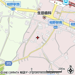 兵庫県三田市下相野1225周辺の地図