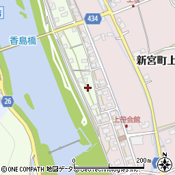 兵庫県たつの市新宮町吉島849-6周辺の地図
