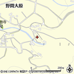 大阪府豊能郡能勢町野間大原125周辺の地図
