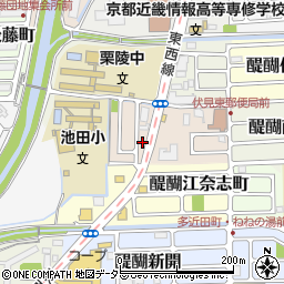 ツバサ薬局　京都店周辺の地図