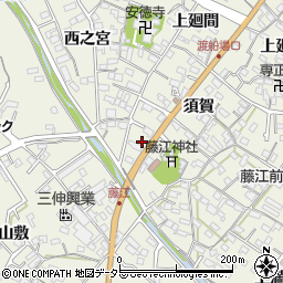 愛知県知多郡東浦町藤江須賀24周辺の地図
