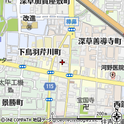 京都府京都市伏見区加賀屋町730周辺の地図