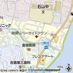 吉田鍼灸マッサージ周辺の地図