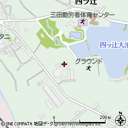 兵庫県三田市四ツ辻1395周辺の地図