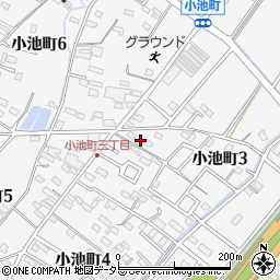 愛知県高浜市小池町3丁目2周辺の地図