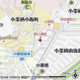 名鉄協商ＵＲ小栗栖北駐車場周辺の地図