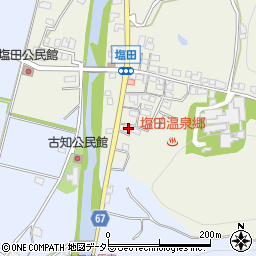 兵庫県姫路市夢前町塩田140周辺の地図