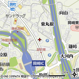 株式会社スピードキング岡崎周辺の地図