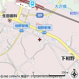 兵庫県三田市下相野1254周辺の地図