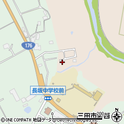 兵庫県三田市井ノ草928周辺の地図