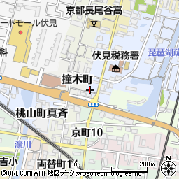 京都府京都市伏見区鑓屋町1112周辺の地図