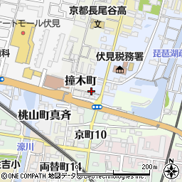 京都府京都市伏見区鑓屋町1112-5周辺の地図