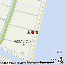 愛知県知多郡東浦町藤江五号地周辺の地図