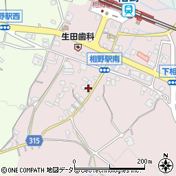 兵庫県三田市下相野402周辺の地図