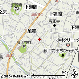 愛知県知多郡東浦町藤江須賀93周辺の地図