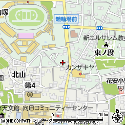 京都府向日市寺戸町西ノ段18-1周辺の地図