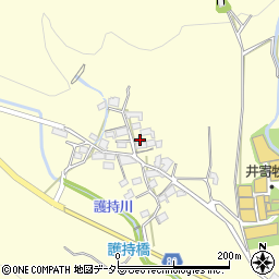 兵庫県姫路市夢前町護持853周辺の地図
