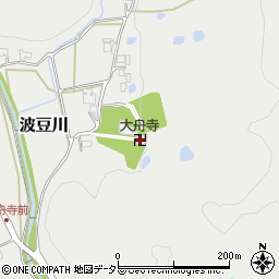 大舟寺周辺の地図