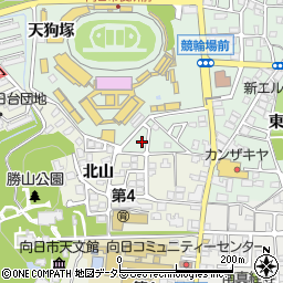 京都府向日市寺戸町西ノ段19-17周辺の地図