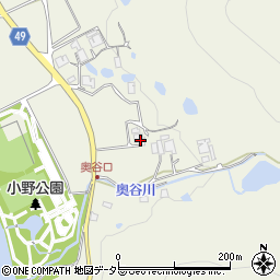 兵庫県三田市小野131周辺の地図