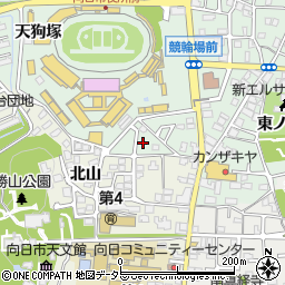 京都府向日市寺戸町西ノ段19-24周辺の地図