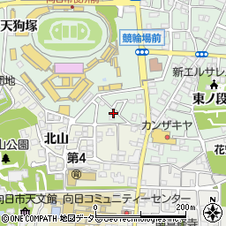 京都府向日市寺戸町西ノ段19-9周辺の地図